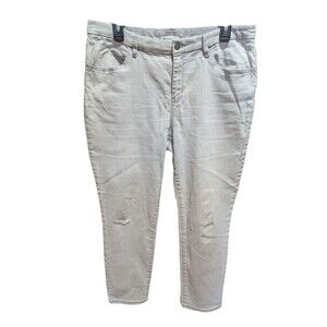 Chico's Size 2 Women's Perfect Stretch Girlfriend Slim Leg Ankle Jeans - 34x26